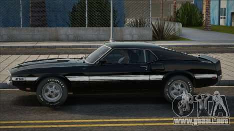 Shelby GT500 1969 Driver para GTA San Andreas