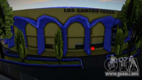 New Los Santos Stadium Blue para GTA San Andreas