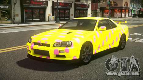 Nissan Skyline R34 L-Sport S1 para GTA 4