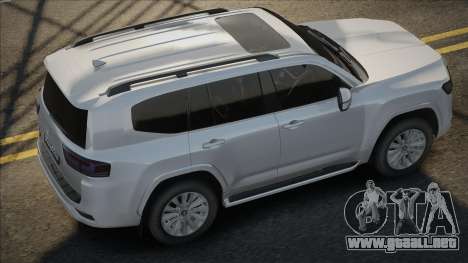Toyota Land Cruiser 300 White para GTA San Andreas