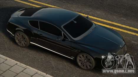 Bently Continental Black para GTA San Andreas
