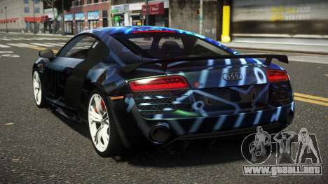 Audi R8 V10 Competition S6 para GTA 4