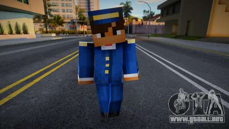 Bmosec Minecraft Ped para GTA San Andreas