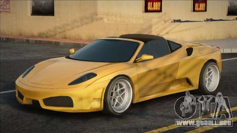 2008 - Ferrari F430 Scuderia Yellow para GTA San Andreas