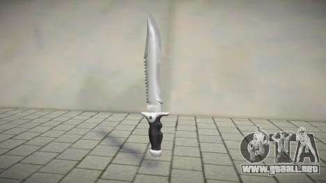 Resident Evil 1 Jills Knife para GTA San Andreas