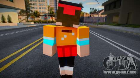 Bmymoun Minecraft Ped para GTA San Andreas