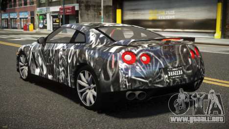 Nissan GT-R R35 ST G-Style S8 para GTA 4