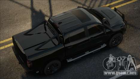 Toyota Tundra Black para GTA San Andreas