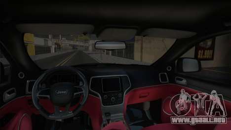 Jeep Grand Cherokee Blackk para GTA San Andreas