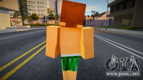 Hmybe Minecraft Ped para GTA San Andreas