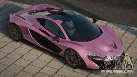 Mclaren P1 Eggplant para GTA San Andreas