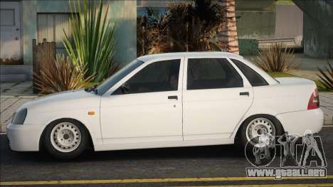 Lada Priora White Smotra para GTA San Andreas