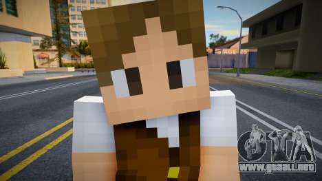 Dwmolc2 Minecraft Ped para GTA San Andreas