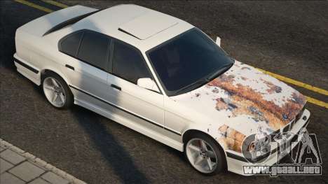 BMW 5-er E34 Oxidado para GTA San Andreas
