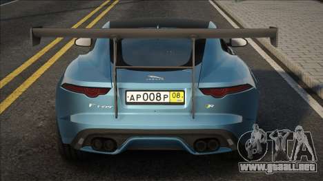 Jaguar F-Type Blue para GTA San Andreas