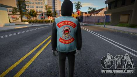 Biker Montgomery para GTA San Andreas