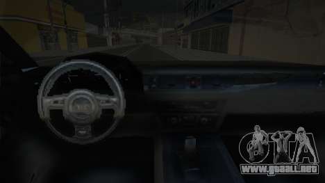 Audi Quattro Blue para GTA San Andreas