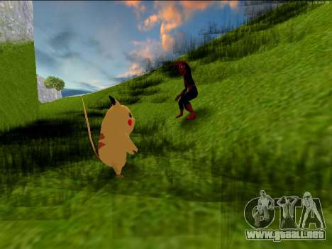 Pikachu de Super Smash Brothers Melee para GTA San Andreas