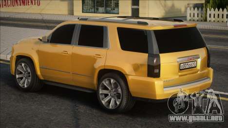 GMC Yukon Denali Yellow para GTA San Andreas