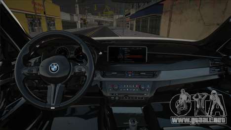 BMW X5m F85 White CCD para GTA San Andreas