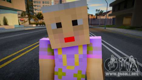 Bfost Minecraft Ped para GTA San Andreas