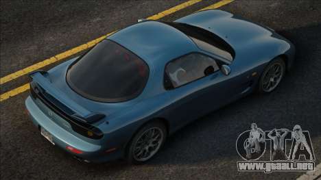 Mazda RX7 FD3S Blue para GTA San Andreas