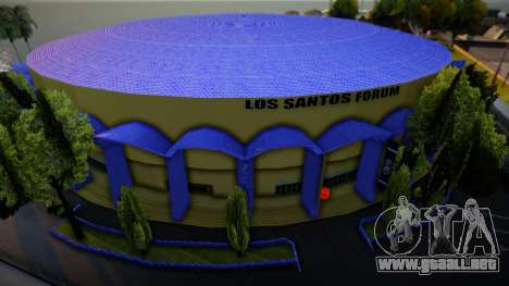 New Los Santos Stadium Blue para GTA San Andreas