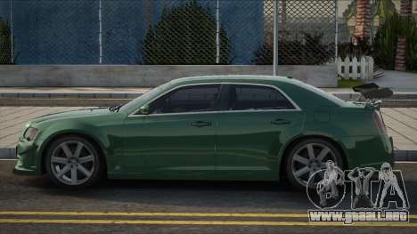 Chrysler 300C Green para GTA San Andreas