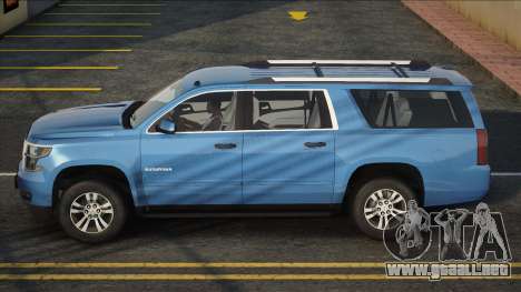 Chevrolet Suburban Blue para GTA San Andreas