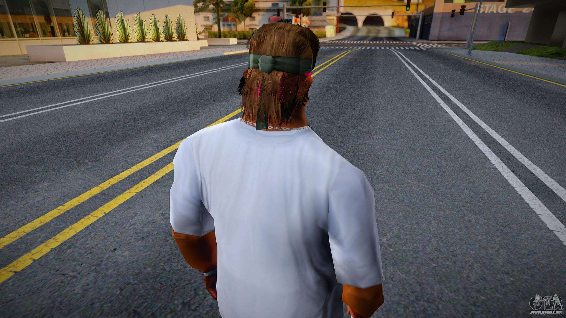 Snakes Hair para GTA San Andreas