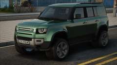 Land Rover Defender UKR Plate para GTA San Andreas