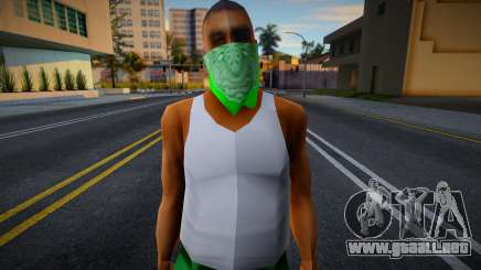 Grove Families Beta v5 para GTA San Andreas