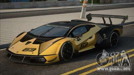 Lamborghini Essenza Yellow para GTA San Andreas