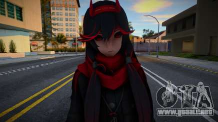 Lucia - Lotus from Punishing: Gray Raven v2 para GTA San Andreas