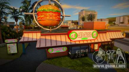 Transformers Chip Chases Burger Shot para GTA San Andreas