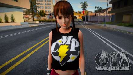 LeiFang T-Shirt Cm Punk para GTA San Andreas