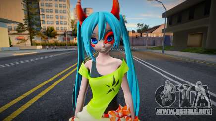 PDFT Hatsune Miku DE-MONSTAR para GTA San Andreas