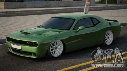 Dodge Challenger Green para GTA San Andreas