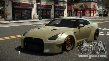 Nissan GT-R R35 X-Custom para GTA 4