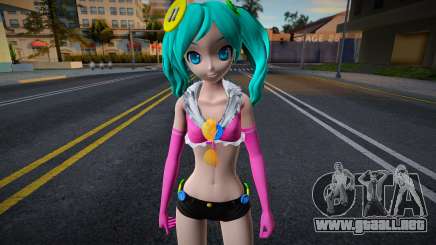 PDFT Hatsune Miku Pink Pops v4 para GTA San Andreas