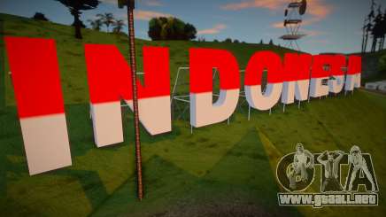 Indonesia Sign para GTA San Andreas