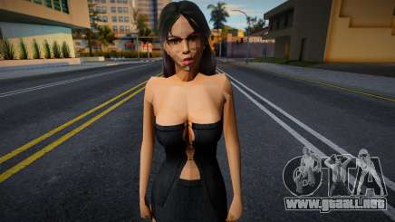 Morena en vestido de noche para GTA San Andreas