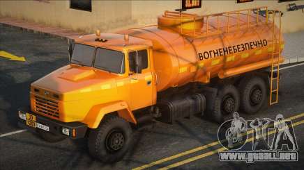 KrAZ 63221 Cisterna de combustible (corregido) para GTA San Andreas