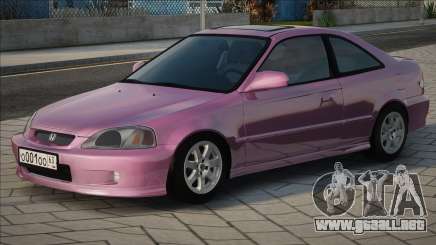 Honda Civic Sedan Pink para GTA San Andreas