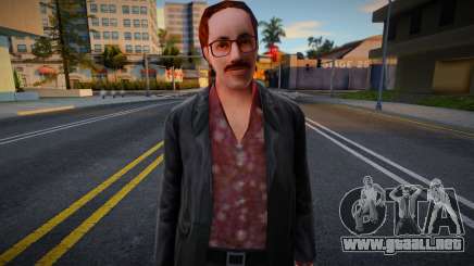 Hombre con chaqueta de cuero para GTA San Andreas