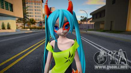 PDFT Hatsune Miku DE-MONSTAR v1 para GTA San Andreas