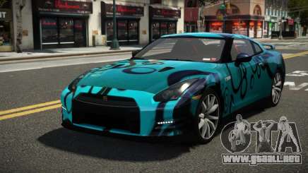 Nissan GT-R R35 ST G-Style S6 para GTA 4