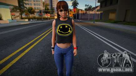 Leifang Fashion Nirvana fan para GTA San Andreas