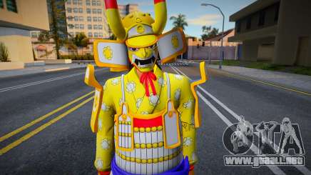 KikunoJo Samurai Suit From OP para GTA San Andreas