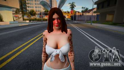 Chica con orejas de conejo para GTA San Andreas